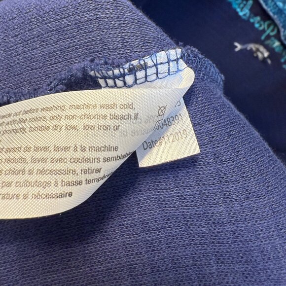 RARE Tommy Bahama Aloha From Paradise Waffle Knit Cotton Robe Size S/M - Picture 8 of 9